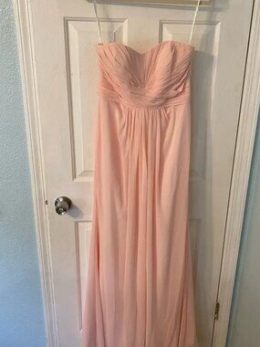 light pink dress